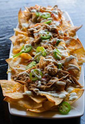 Duck nachos