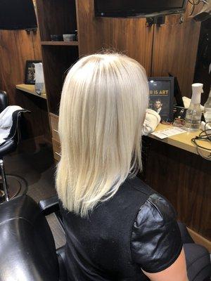 Brazilian blow out after