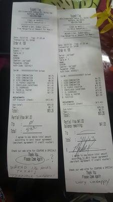 No tip! Very poor service and they could care less!