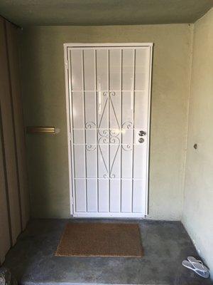 This is the door we waited 4 months for that was "custom" made.