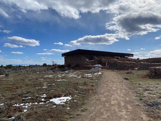 Exterior of Lowery Pueblo, Colorado