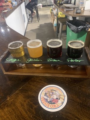 Beer flight