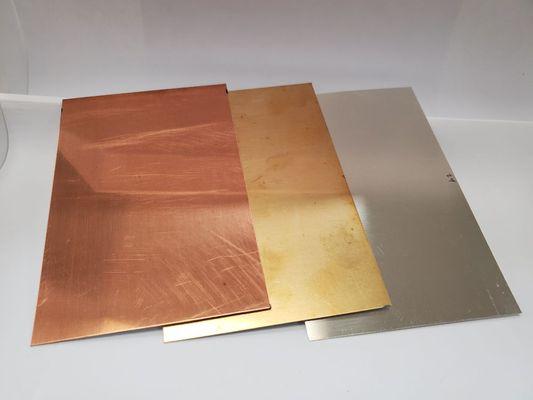 Copper, brass, silver sheets