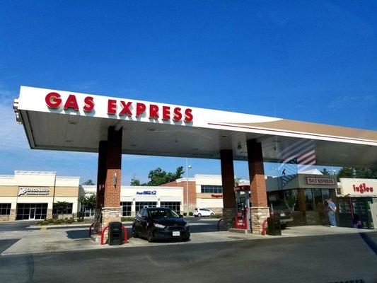 INGLES GAS EXPRESS in Candler, North Carolina (near Asheville).