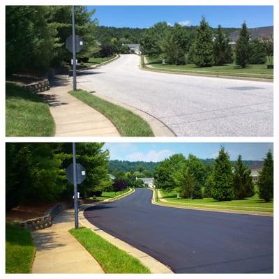 Liquid Road: before & after