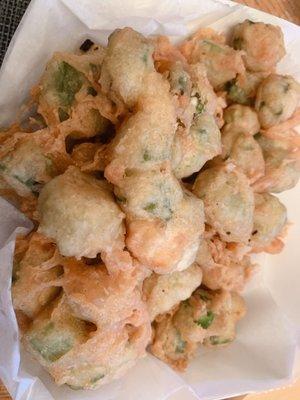 Fried okra