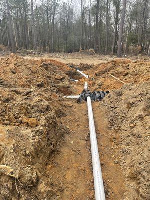 Septic Tank/ Drainfield Installation