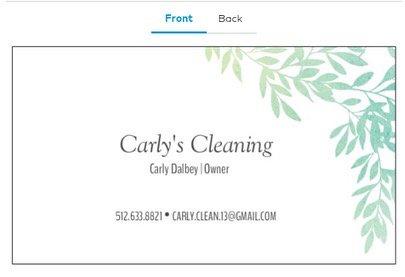 Carly’s Cleaning