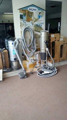 Central vacuums.