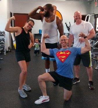 Coach Joe (aka Superman) took his Champions Bootcamp Fitness Class through some brutally, effective legs & abs!