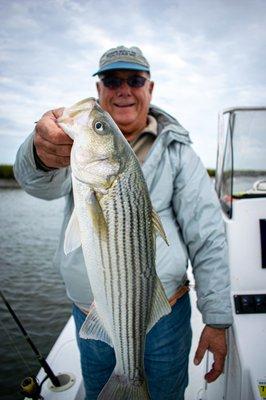 Back Bay Striper Fishing Charter Stone Harbor