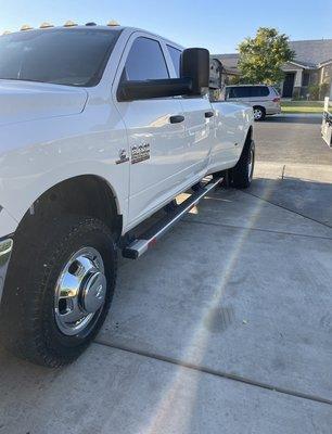 Chrome restoration on Ram 3500