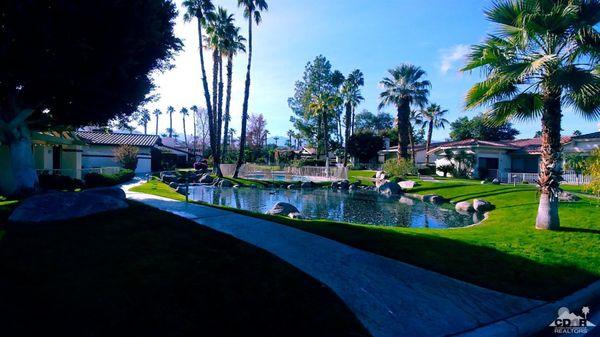 View across from your Indian Wells home in Los Lagos