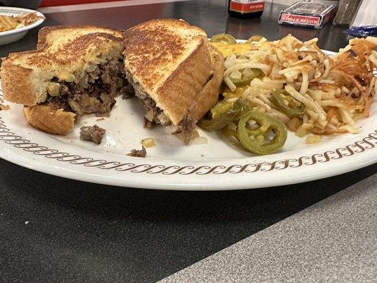 Texas Cheesesteak Melt