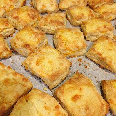 homemade vermont cheddar buttermilk biscuits