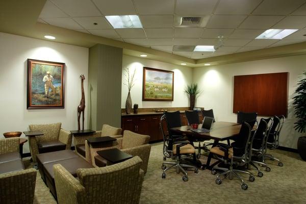 One of our meeting rooms at Business Central Folsom.