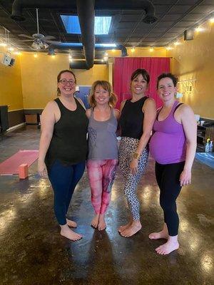 200 Registered Yoga Teacher Training.  Graduating class of July 2021.  Blue Sky Yoga is a Registered Yoga School with Yoga Alliance.