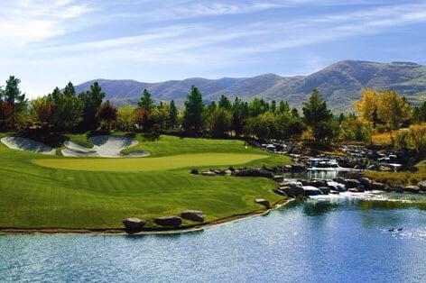 The absolutely stunning Golf Club and Southern Highlands Mountains.