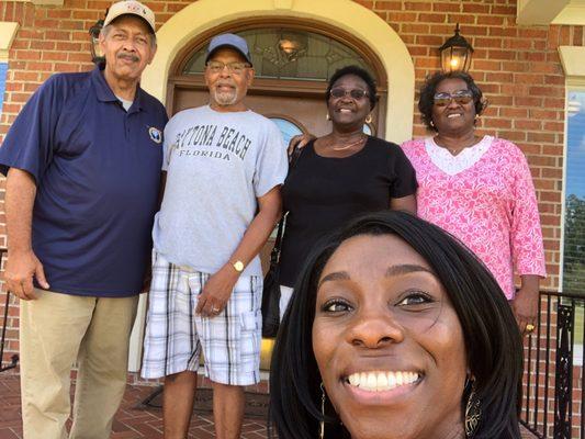 Showing homes in SC to this lively bunch of friends!