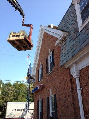 Fixing shingle roof