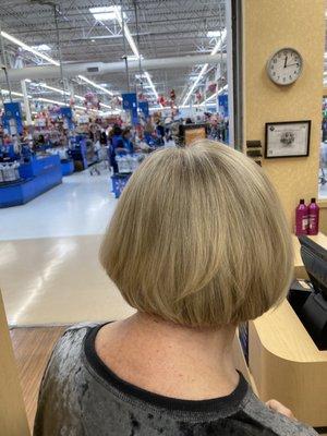 Highlights and cut done by manager, Katherine Potter