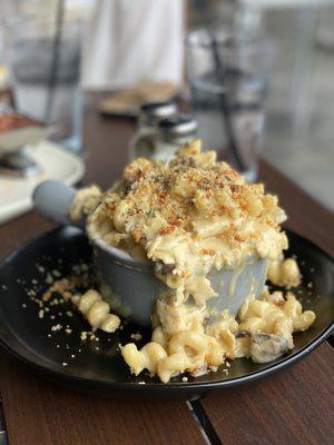 Oven Baked Mac and Cheese with Chicken