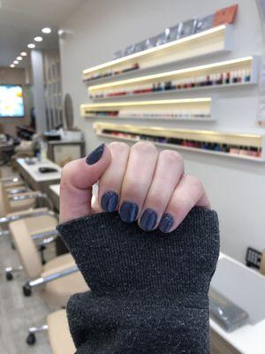 Powder manicure -$45 with $10 off grand opening discount