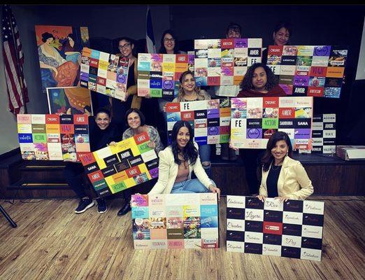 Women's Empowerment Dreamwall Workshop