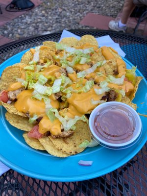 Chicken nachos