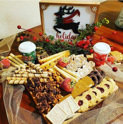 Christmas treat board