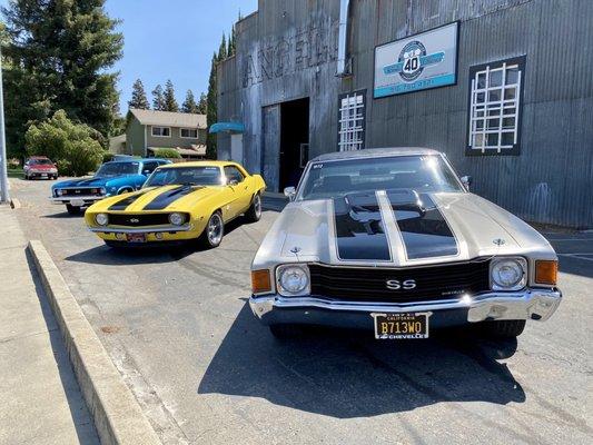 7/25/20 Saw some nice Muscle cars along the way to my wife's patient. I had to go back & check em out :)