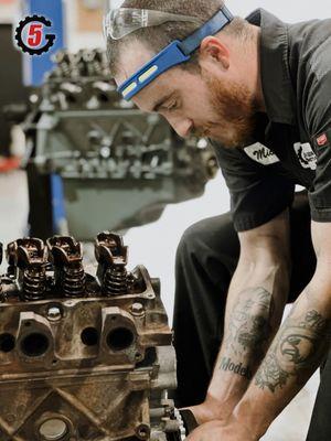 Nothing's too tough for our expert technicians! 

Engine replacement on a 2002 Ford Ranger.