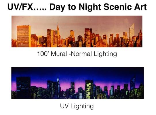 Day to Night Scenery