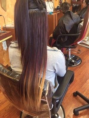 Ombre Extensions