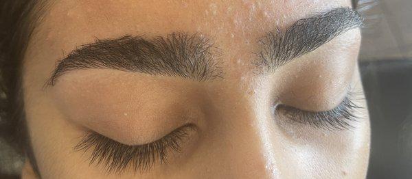 eyebrow threading,