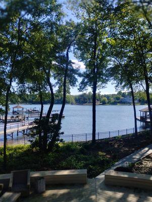 Elevation on the lake trees to improve views