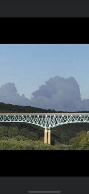 The iconic Emlenton bridge