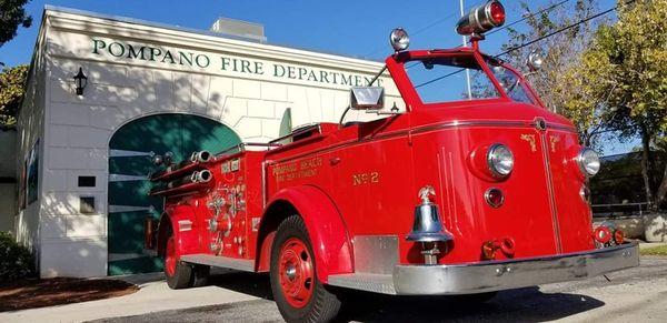 Our #2 truck. A 1949 American LaFrance.