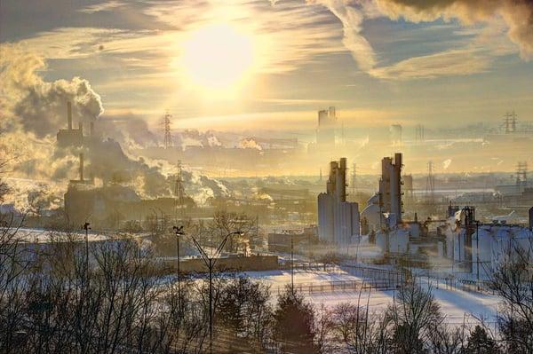 Steel Cold Sunrise: This photo won a Theater and Dance award at the 2015 Baldwin Wallace Student Art Show.  It has also sold multiple prints