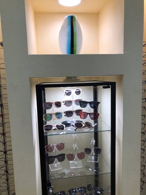 Sunglass options.