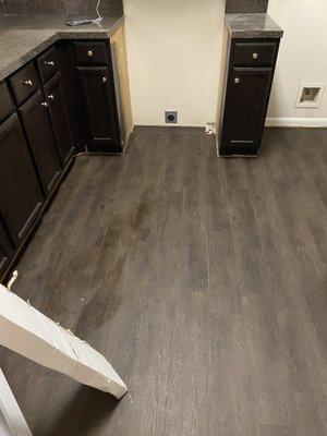 install new flooring