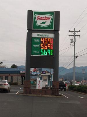 Best gasoline prices around today.