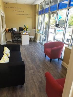 Omega Learning® Center - Fort Mill Front Lobby