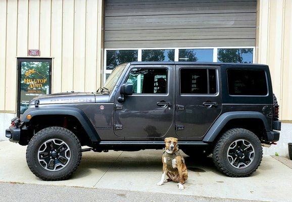 2016 Rubicon 2.5" Rough Country Suspension Lift