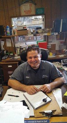 Please come see Adam, our service writer for your car and truck needs at Melvin's Auto & Truck Repair