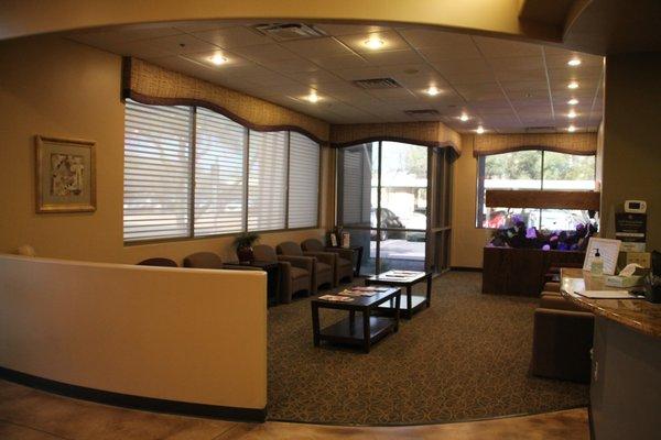 Lobby of our Scottsdale Clinic