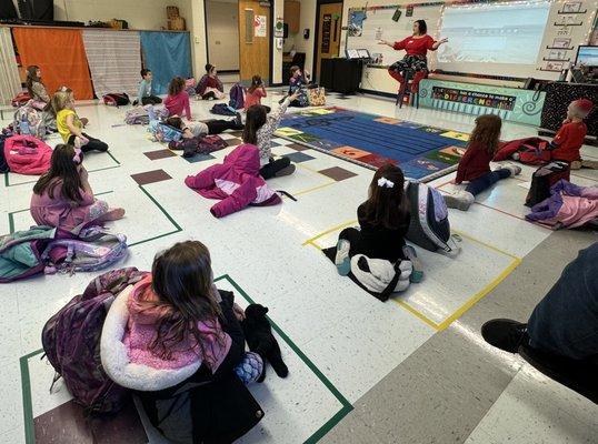 Learning, Disney songs, theater and dance at Kelly Lane Elementary school, Granby