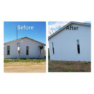 Fascia repair and paint