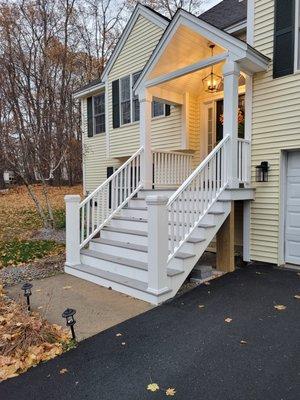 Front Porch + Stairs