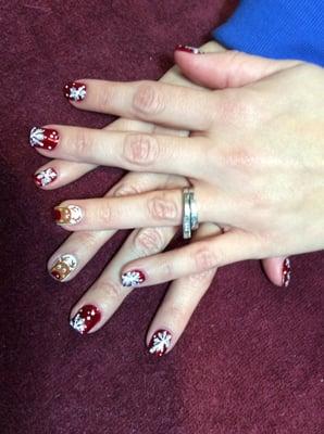 Nails By Brandi 'Rudolph'